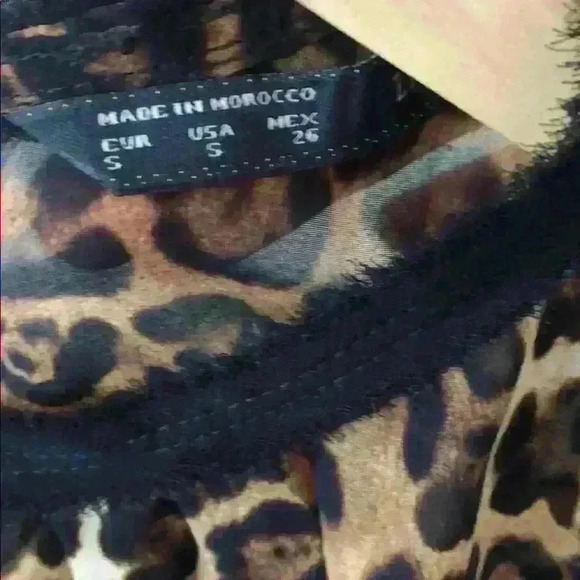Zara leopard print tank top - Picture 5 of 5